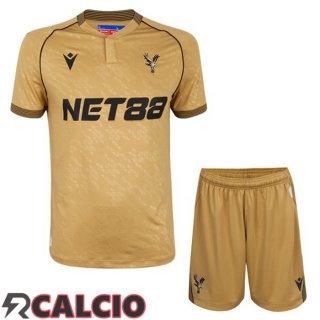 Maglie Calcio Crystal Bambino Palace Edizione Speciale Giallo 2025/2026  Maglie Calcio Crystal Bambino Palace Edizione Speciale Giallo 2025/2026