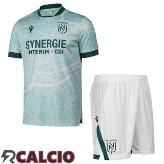 Seconda Maglie Calcio FC Nantes Bambino Verde 2025/2026  Seconda Maglie Calcio FC Nantes Bambino Verde 2025/2026