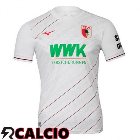 Prima Maglia FC Augsburg Bianco 2024/2025  Prima Maglia FC Augsburg Bianco 2024/2025