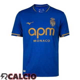 Seconda Maglie Calcio AS Monaco Blu 2025/2026  Seconda Maglie Calcio AS Monaco Blu 2025/2026