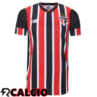 Seconda Maglia Sao Paulo FC Nero Rosso 2024/2025  Seconda Maglia Sao Paulo FC Nero Rosso 2024/2025