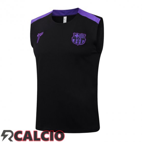 Canotta Allenamento FC Barcellona Nero 2025/2026  Canotta Allenamento FC Barcellona Nero 2025/2026
