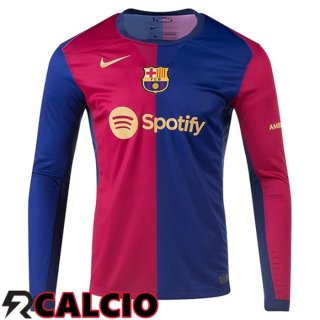 Prima Maglia FC Barcellona Manica Lunga 2024/2025