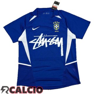 Seconda Maglie Calcio Brasile x Stussy Retro 2002  Seconda Maglie Calcio Brasile x Stussy Retro 2002