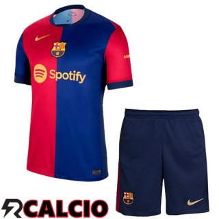 Prima Maglia FC Barcellona Bambino Spotify Blu Rosso 2024/2025