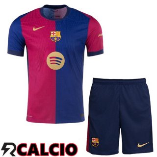 Prima Maglia FC Barcellona Bambino Blu Rosso 2024/2025