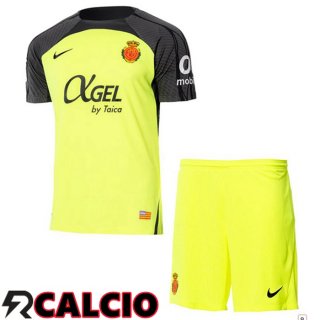 Seconda Maglia RCD Mallorca Bambino Giallo 2024/2025