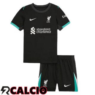 Seconda Maglia FC Liverpool Bambino Nero 2024/2025