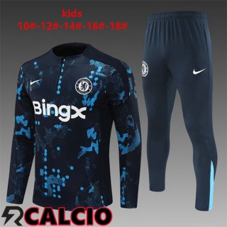 Insieme Tuta Calcio FC Chelsea Bambino Blu Reale 2024/2025  Insieme Tuta Calcio FC Chelsea Bambino Blu Reale 2024/2025
