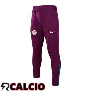 Pantaloni Da Allenamento Paris PSG Viola 2024/2025  Pantaloni Da Allenamento Paris PSG Viola 2024/2025