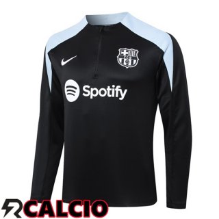 Felpa Allenamento FC Barcellona Nero 2024/2025  Felpa Allenamento FC Barcellona Nero 2024/2025