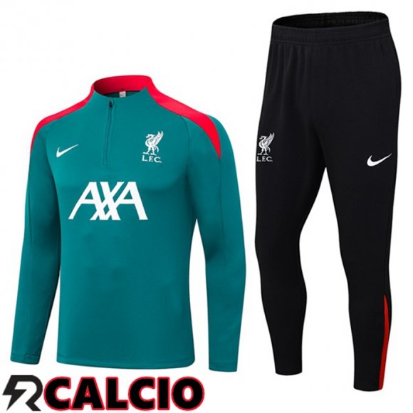 Insieme Tuta Calcio FC Liverpool Verde 2024/2025