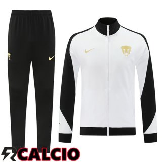 Insieme Tuta Calcio - Giacca Pumas UNAM Bianco 2024/2025