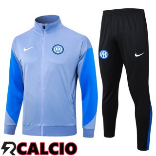 Insieme Tuta Calcio - Giacca Inter Milan Grigio 2024/2025  Insieme Tuta Calcio - Giacca Inter Milan Grigio 2024/2025