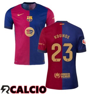 Prima Maglia FC Barcellona (KOUNDE 23) Blu Rosso 2024/2025