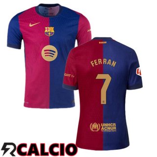 Prima Maglia FC Barcellona (FERRAN 7) Blu Rosso 2024/2025