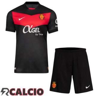 Terza Maglie Calcio RCD Mallorca Bambino Nero 2025/2026  Terza Maglie Calcio RCD Mallorca Bambino Nero 2025/2026
