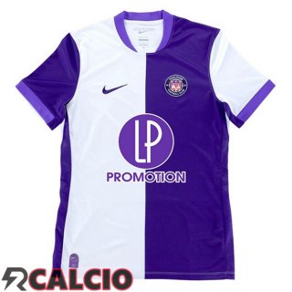 Prima Maglie Calcio Toulouse Viola Bianco 2025/2026  Prima Maglie Calcio Toulouse Viola Bianco 2025/2026