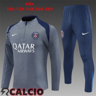 Insieme Tuta Calcio Paris PSG Bambino Grigio 2025/2026