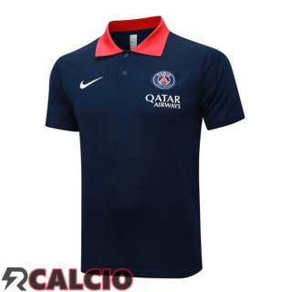 Maglia Polo Paris PSG Blu Reale 2025/2026  Maglia Polo Paris PSG Blu Reale 2025/2026