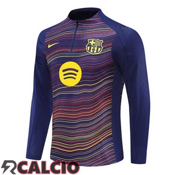Felpa Allenamento FC Barcellona Blu Reale 2025/2026  Felpa Allenamento FC Barcellona Blu Reale 2025/2026