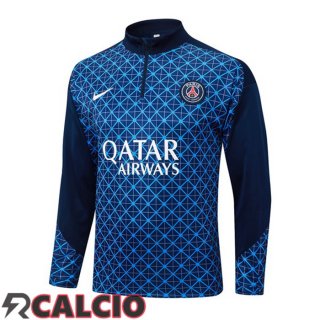 Felpa Allenamento Paris PSG Blu Reale 2025/2026