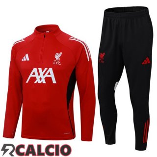 Insieme Tuta Calcio FC Liverpool Rosso 2025/2026  Insieme Tuta Calcio FC Liverpool Rosso 2025/2026