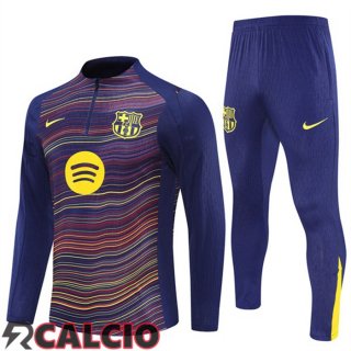 Insieme Tuta Calcio FC Barcellona Blu Reale 2025/2026  Insieme Tuta Calcio FC Barcellona Blu Reale 2025/2026