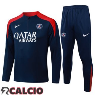 Insieme Tuta Calcio Paris PSG Blu Reale 2025/2026  Insieme Tuta Calcio Paris PSG Blu Reale 2025/2026