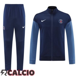 Insieme Tuta Calcio - Giacca Paris PSG Blu Reale 2025/2026  Insieme Tuta Calcio - Giacca Paris PSG Blu Reale 2025/2026