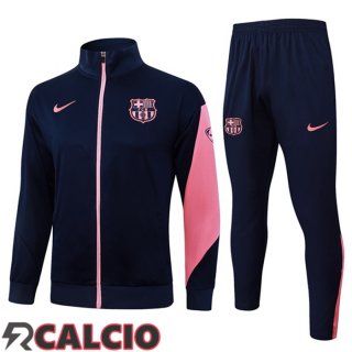 Insieme Tuta Calcio - Giacca FC Barcellona Blu Reale 2025/2026  Insieme Tuta Calcio - Giacca FC Barcellona Blu Reale 2025/2026