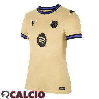 Seconda Maglie Calcio FC Barcellona Donna Giallo 2025/2026