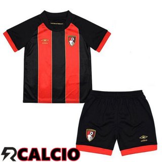 Prima Maglia AFC Bournemouth Bambino Nero Rosso 2024/2025