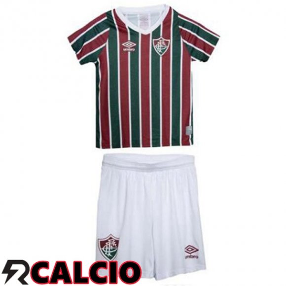 Prima Maglia Fluminense Bambino Rosso Verde 2024/2025