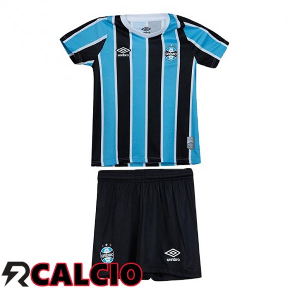 Prima Maglia Gremio Bambino Nero Blu 2024/2025  Prima Maglia Gremio Bambino Nero Blu 2024/2025