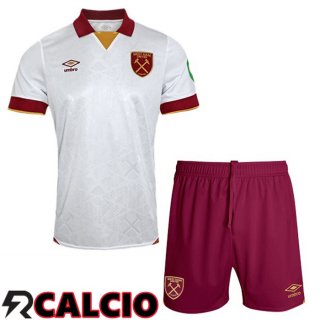 Terza Maglia West Ham United Bambino Bianco 2024/2025