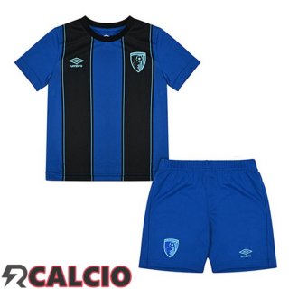 Seconda Maglie Calcio AFC Bournemouth Bambino Blu 2025/2026  Seconda Maglie Calcio AFC Bournemouth Bambino Blu 2025/2026