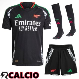 Insieme Seconda Maglia Arsenal (Pantaloncini + Calzini) 2024/2025