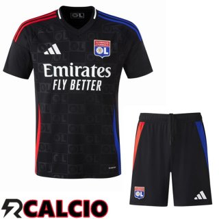 Insieme Seconda Maglia Lione OL + Pantaloncini 2024/2025  Insieme Seconda Maglia Lione OL + Pantaloncini 2024/2025