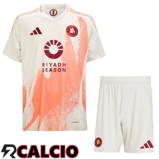 Insieme Seconda Maglia AS Roma + Pantaloncini 2024/2025