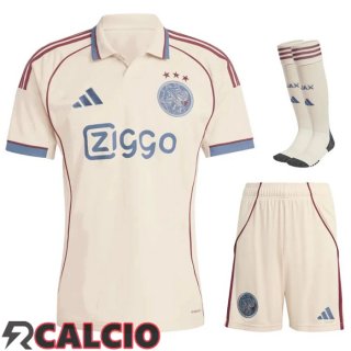Insieme Terza Maglia AFC Ajax (Pantaloncini + Calzini) 2025/2026  Insieme Terza Maglia AFC Ajax (Pantaloncini + Calzini) 2025/2026