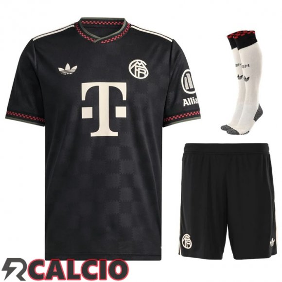 Insieme Terza Maglia Bayern Monaco (Pantaloncini + Calzini) 2025/2025