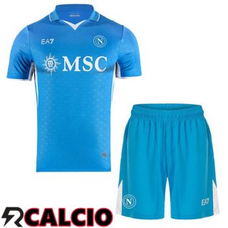 Prima Maglia SSC Napoli Bambino Blu 2024/2025