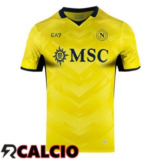 Maglie Calcio SSC Napoli Portiere Giallo 2024/2025  Maglie Calcio SSC Napoli Portiere Giallo 2024/2025
