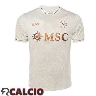 Seconda Maglie Calcio SSC Napoli Bianco 2025/2026  Seconda Maglie Calcio SSC Napoli Bianco 2025/2026