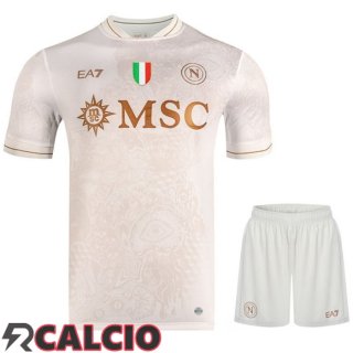 Insieme Seconda Maglia SSC Napoli + Pantaloncini 2025/2026  Insieme Seconda Maglia SSC Napoli + Pantaloncini 2025/2026