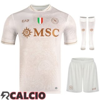 Insieme Seconda Maglia SSC Napoli (Pantaloncini + Calzini) 2025/2026  Insieme Seconda Maglia SSC Napoli (Pantaloncini + Calzini) 2025/2026