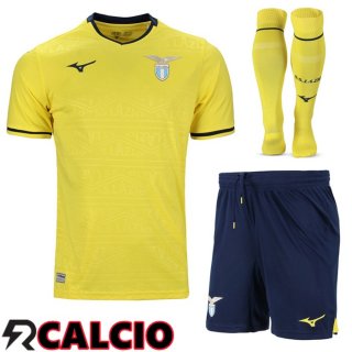Insieme Seconda Maglia Lazio (Pantaloncini + Calzini) 2024/2025