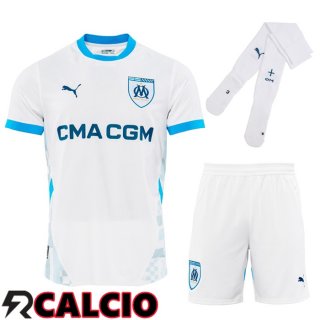 Insieme Prima Maglia Marsiglia OM (Pantaloncini + Calzini) 2024/2025