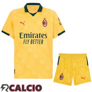 Insieme Terza Maglia AC Milan + Pantaloncini 2025/2026  Insieme Terza Maglia AC Milan + Pantaloncini 2025/2026